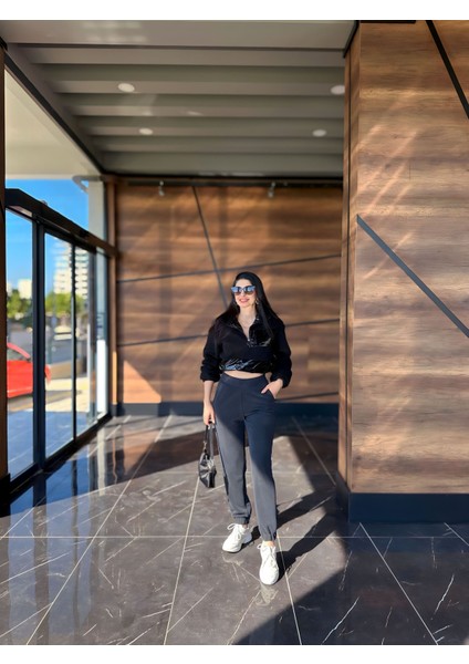 Siyah Jogger Eşofman Altı