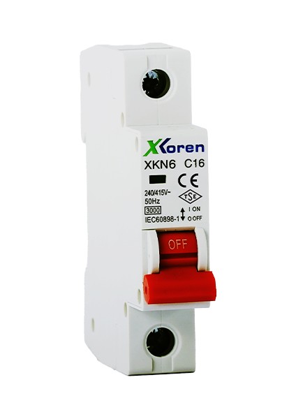 Xkn3 Serisi C Tipi V Otomat 1 x 2 - 63 Amper