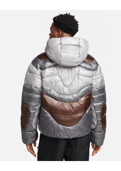 Sportswear Tech Pack Therma-Fıt Adv Bol Kesimli Su Tutmaz Kapüşonlu Erkek Mont FB7423