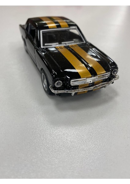 Avelon Premium Ford Mustang Siyah 1/32 Ölçek Diecast Model Araba