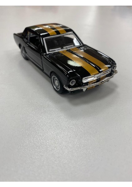 Avelon Premium Ford Mustang Siyah 1/32 Ölçek Diecast Model Araba