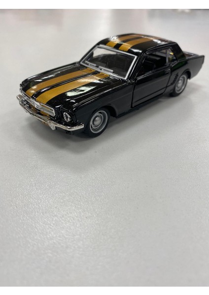 Avelon Premium Ford Mustang Siyah 1/32 Ölçek Diecast Model Araba