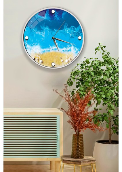 Deniz Kumsal Duvar Saati - 29 cm fiyatları