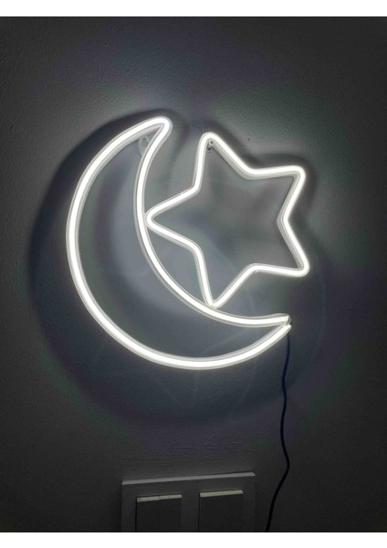 LED Neon Işıklı Türk Bayrağı fırsatları