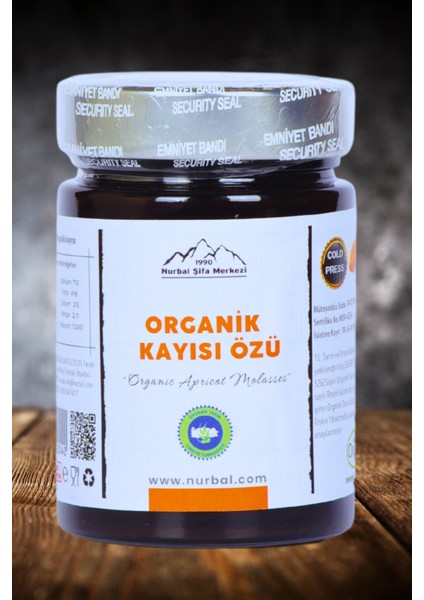 Organik Kayısı Özü 450 gr