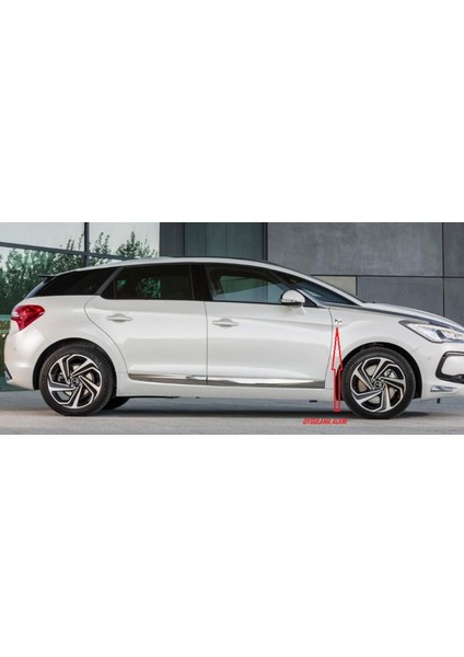 Dk Tuning Ds5 Çamurluk Siyah Logo Arma Yazı Seti Citroen Ile Uyumlu