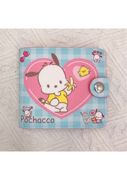 Sanrio Kuromi Cinnamoroll My Melodi Melody Pochacco Deri Cüzdan Kartlık Hediye Yurtdışından Getirildi