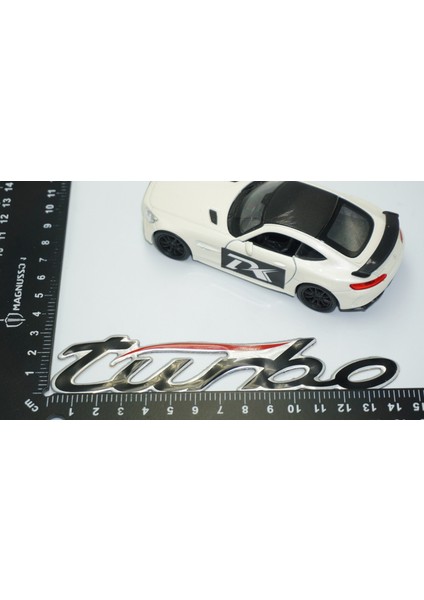 Turbo Krom Alüminyum Body Plaka 3m 3D Logo Amblem modelleri