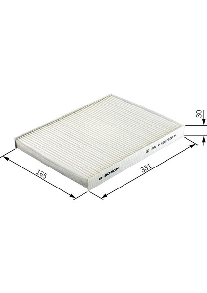 BOS-1987432076 0986TF0100 Polen Filtresi Combo 01 Corsa...