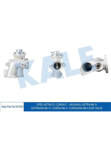 KLR-351635 Egr Valve Astra G-Corsa C