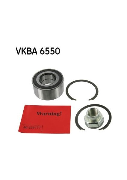 SKF-VKBA6550 Ön Teker Kiti Fıorıno-Idea-Lınea-Punto-Corsa...