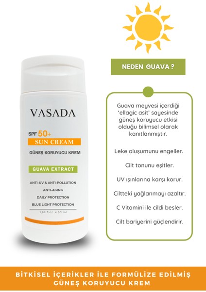 Leke Karşıtı Güneş Kremi Yüksek Koruma SPF50 50 ml