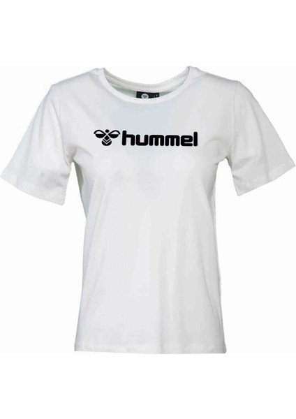 Hmlnesle S/s Kadın T-Shirt 912031-9003 Off Whıte
