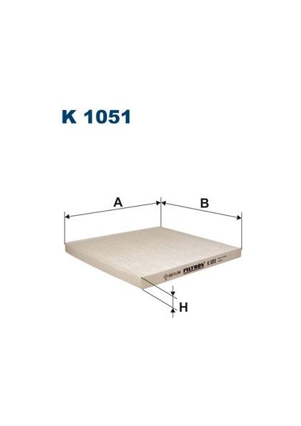 Fıltron  FTR-K1051 Kabin Filtresi Renault Scenic I Fl -Scenic ...