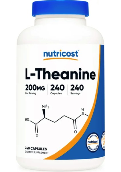 L-Theanine 200 Mg 240 Capsules usa