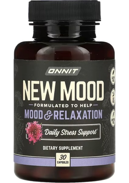 Onnit New Mood Mood & Relaxation 30 Capsules