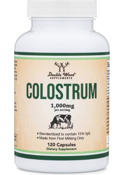 Colostrum 120 Capsules 1 000MG Per Serving (Bovine Colostrum) 3538