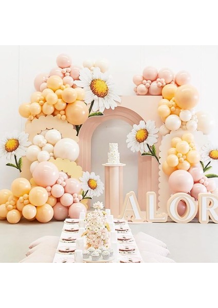 15 adet Ten rengi Kaliteli Mat Pastel Balon modelleri