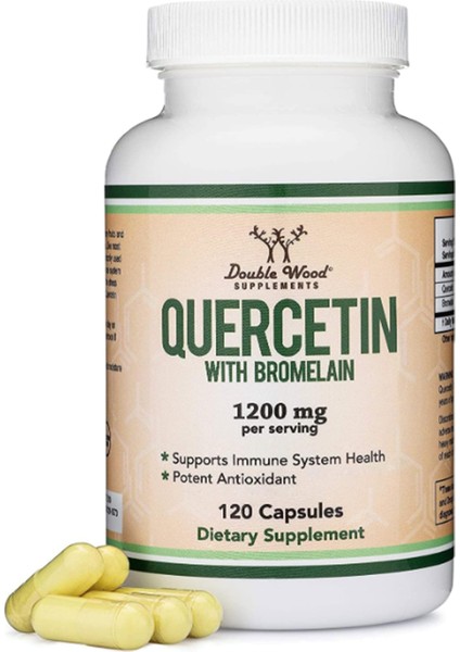 Quercetin With Bromelain 1 200MG 120 Capsul usa