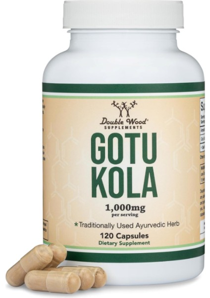 Gotu Kola 1 000MG 120 Capsul 3533