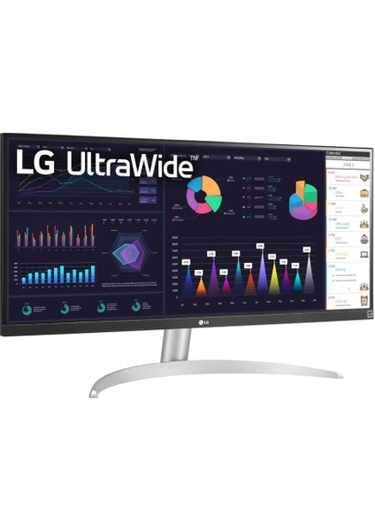 Geniş Ultrawide IPS 100HRZ Ekran 1ms 29WQ600-W.APD 29'' 2560 x 1080 Wfhd Beyaz Monitör