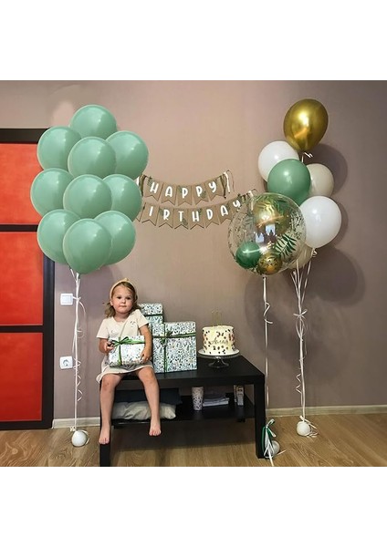 10 adet Küf yeşili Kaliteli Mat Pastel Balon fiyatları