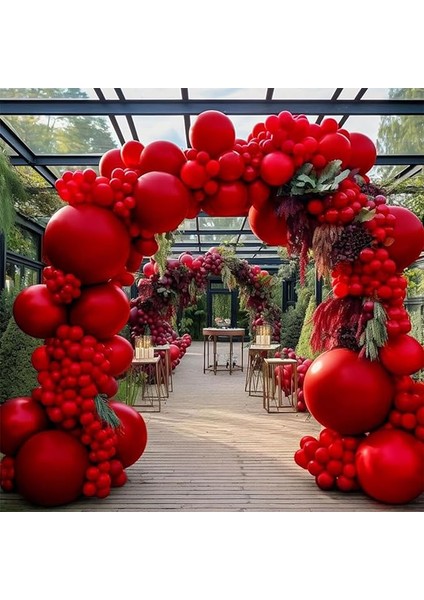 10 adet Kırmızı Renk Kaliteli Mat Pastel Balon fırsatları