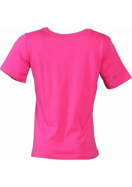 922106-3440 Hummel Hmlocen Kadın T-Shirt Hot Pınk