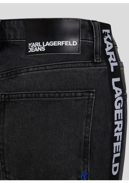 Yüksek Bel Düz Paça Standart Siyah Kadın Denim Pantolon 240J1112 modelleri