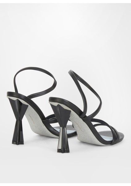 Siyah Kadın Topuklu Sandalet CF3341_001 modelleri