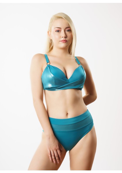 Petrol Kadın Bikini Takım LRN24YKB1817