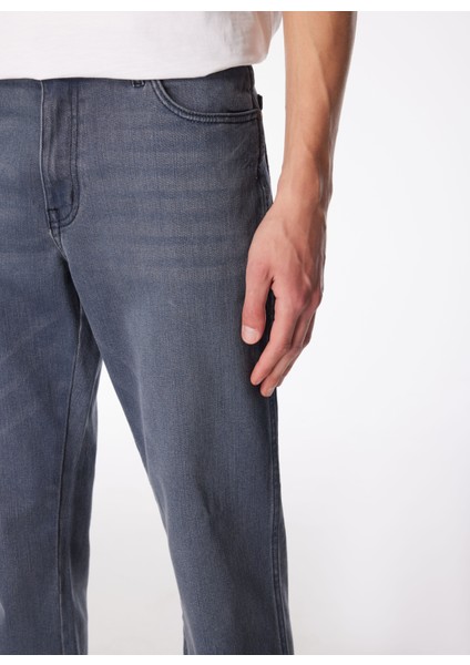 Normal Bel Regular Fit Taş Erkek Denim Pantolon W12106658 Texas Jean Pantolon