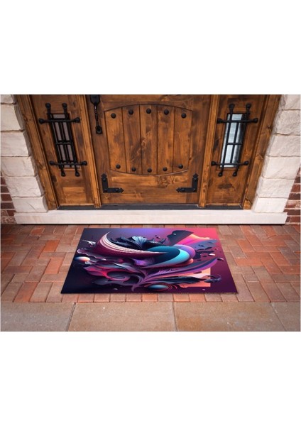 3D Baskı Özel Tasarım Geometrik Dış Mekan Paspas 6