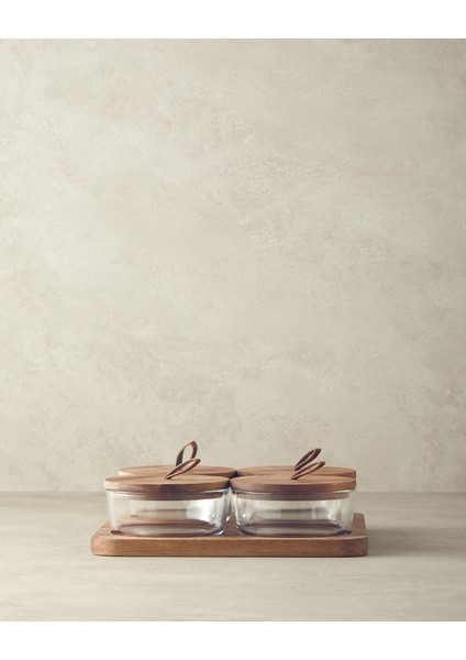 Pantry Borosilkat 4'lü Kahvaltılık Şeffaf