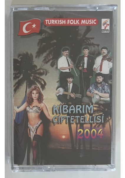 Kibarım Çiftetellisi 2004 Kaset (Jelatininde Sıfır Orjnal Dönem Baskı Kaset)