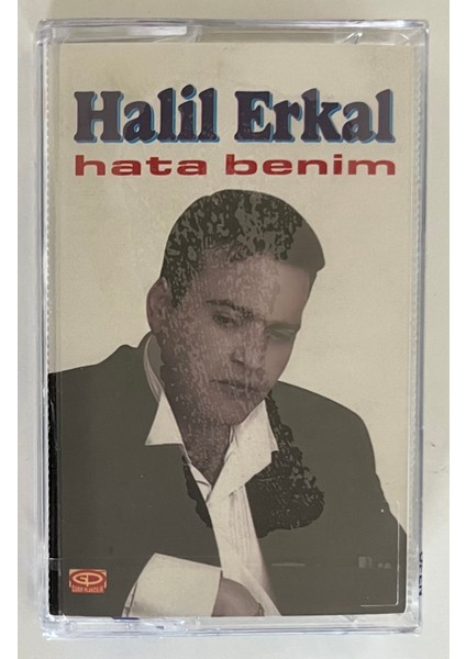 Halil Erkal Hata Benim Kaset (Jelatininde Sıfır Orjnal Dönem Baskı Kaset)