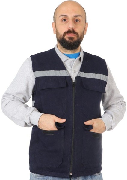 Iş Güvenliği Yeleği Unisex Lacivert 1011PGSTDNVB