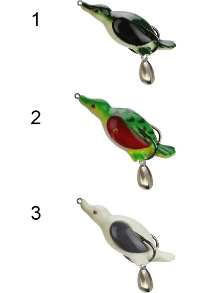 3073 Simulate Duck Soft 11GR 7cm Turna Silikonu Suni Yem
