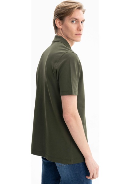 Erkek % 100 Pamuk Penye Pike Regular Fit Polo Yaka Gömlek Y25374351101 modelleri
