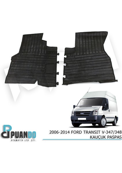 Araca Özel 2006-2014 Ford Transıt V-347/348 Paspas Kaucuk