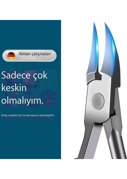 Kartal Gaga Pense Tırnak Oluk Tırnak Makası Ayak Tırnağı Kesme Makinesi Batık Ayak Tırnağı Pedikür Aracı Tırnak Seçici (Yurt Dışından)