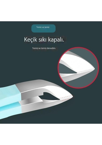 Manikür Kesici Pense Pedikür Aletleri Tırnak Makası (Yurt Dışından)