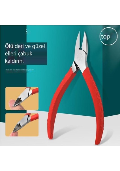 Paslanmaz Çelik Onikomikoz Tırnak Makası (Yurt Dışından)