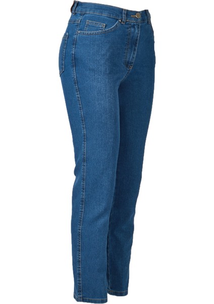 Yüksek Bel Dar Paça Kadın Kot Pantolon - Minimalist Tarz modelleri