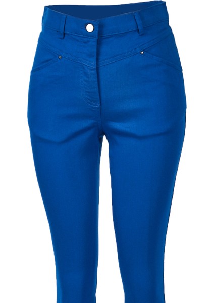 Yüksek Bel Dar Paça Minimalist Kadın Pantolon - Günlük Kombinleriniz İçin! fiyatları