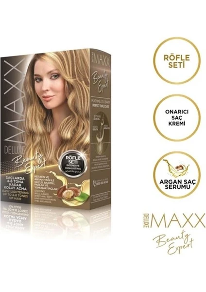 Maxx Deluxe Saç Boyası Röfle Seti