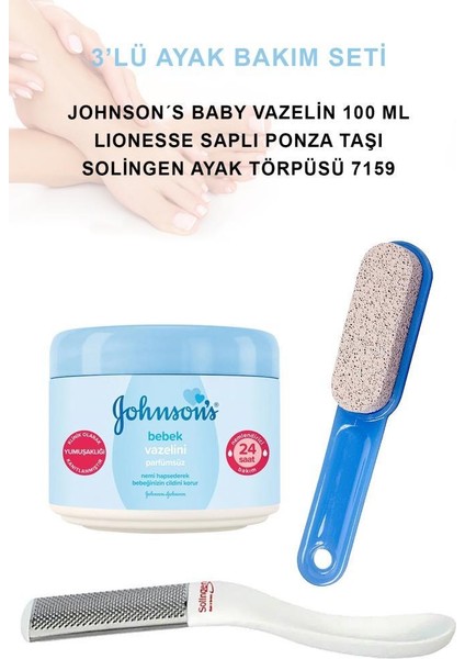 Pürüzlük Giderici Nemlendirici Ayak Bakım Setii