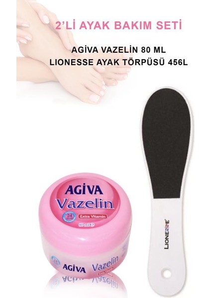 Ayak Törpüsü Onarıcı Nemlendirici Ayak Bakım Seti