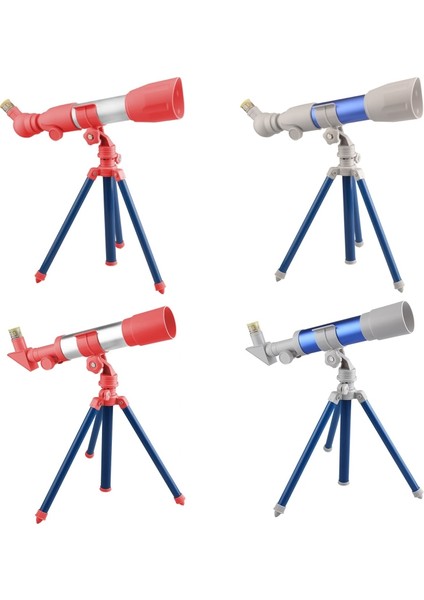 Çocuk Yüksek Çözünürlüklü Çoklu Astronomik Tescope A Modeli Kırmızı A Modeli Kırmızı (Yurt Dışından)