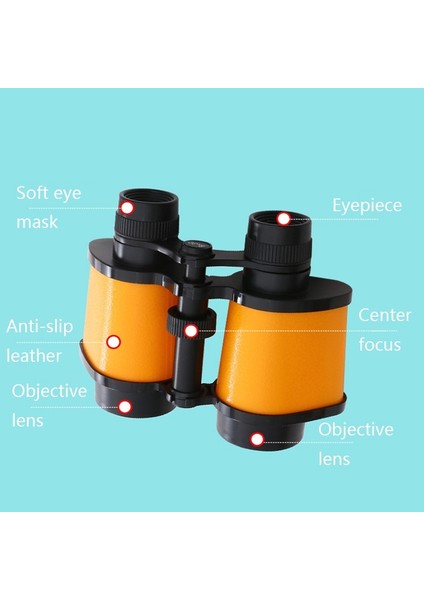 Çok Kaplamalı Objektif Teleskop 8X30 Turuncu Turuncu (Yurt Dışından) modelleri